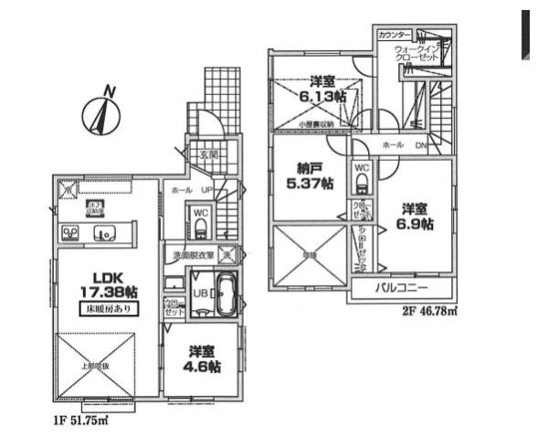 新築戸建　横浜市南区永田南219②　1号棟