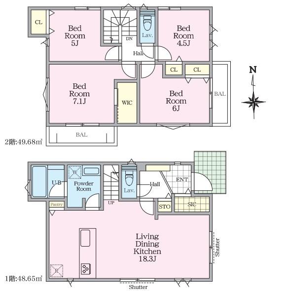 新築戸建　舞岡町Ⅱ　2号棟