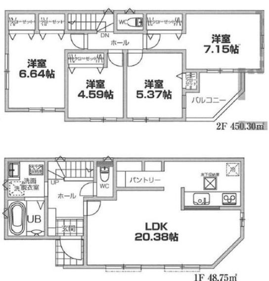 新築戸建　横浜市戸塚区戸塚町01491③　3号棟
