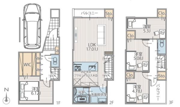 新築戸建　北寺尾５丁目　4号棟