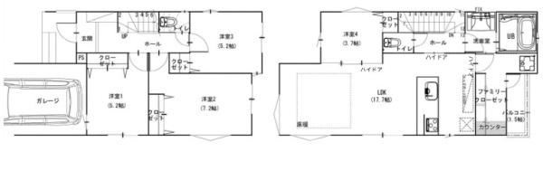新築戸建　横浜市戸塚区上矢部町Ⅱ-1号棟