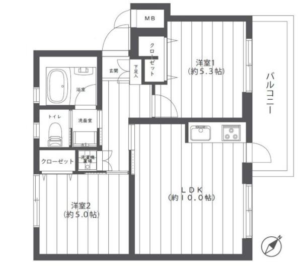 三枝木台団地８号棟