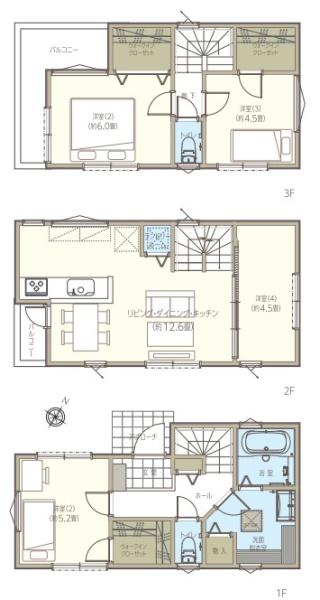 新築戸建　保土ヶ谷区常磐台　D号棟