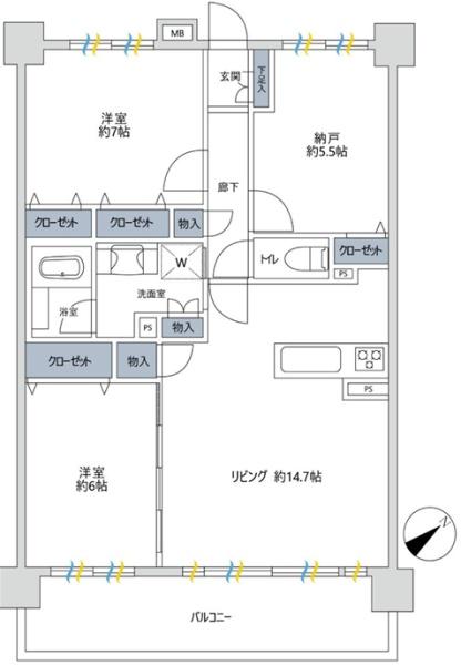 ビッグヴァンパークヒルズ小机