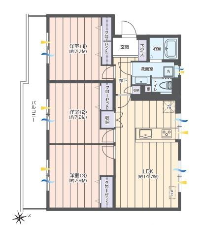 洋光台南第1団地4-23号棟