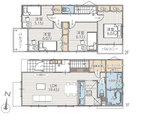 新築戸建　市沢町Ⅶ　8号棟