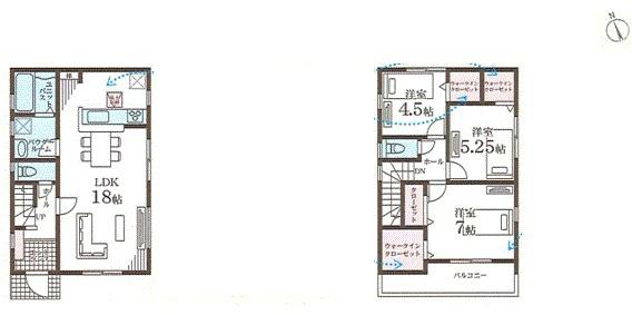新築戸建　横浜市旭区南本宿町　2号棟