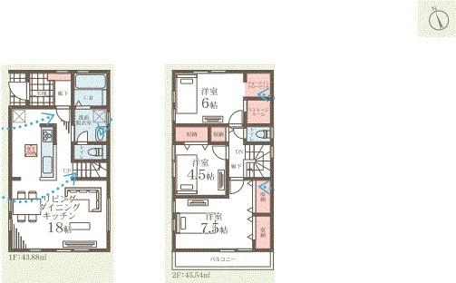 新築戸建　横浜市栄区桂町第3　1号棟