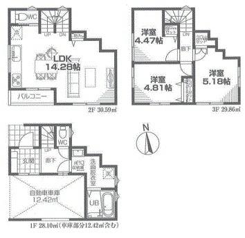新築戸建　横浜市南区中里