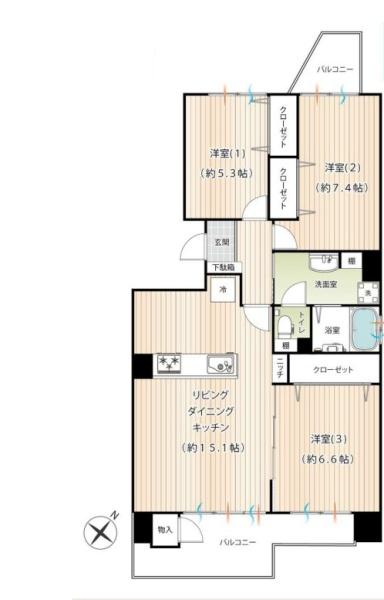 若葉台団地４－２３号棟