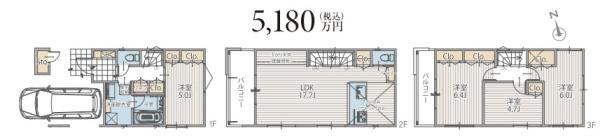 新築戸建　長津田みなみ台７丁目　7号棟
