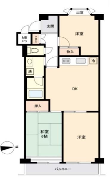 ダイアパレス上大岡第６Ｂ棟