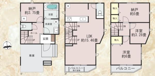 新築戸建　港北区小机町　B号棟