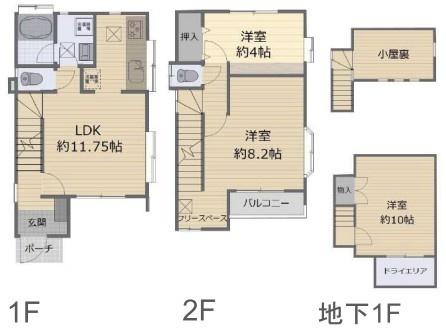再生戸建　港北区篠原町