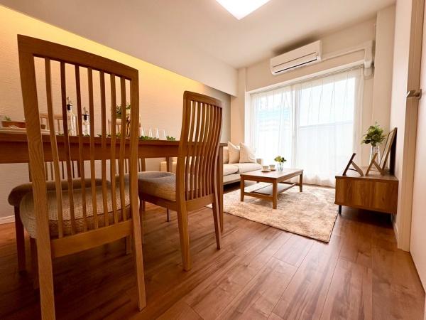 東神奈川グリーンマンション(リビング)