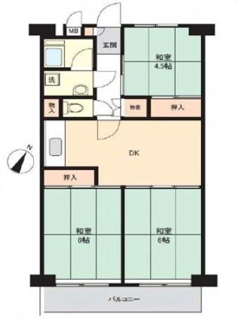 三ツ沢ハイタウン１号棟