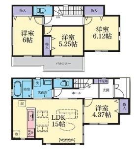 新築戸建　瀬谷区相沢５丁目　D号棟