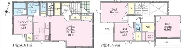 新築戸建　鶴見区梶山１丁目　２号棟