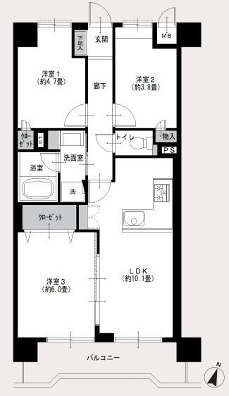 ライオンズマンション井土ヶ谷第6