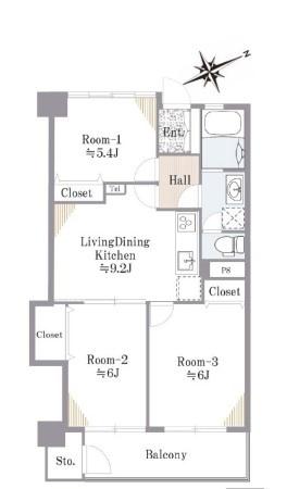 三ツ境グリーンハイム1号棟