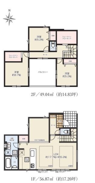 新築戸建　瀬谷区阿久和西４期　３号棟