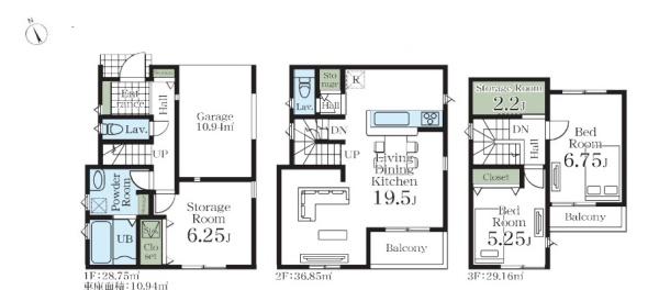 新築戸建　金沢区六浦東１丁目第２　１号棟