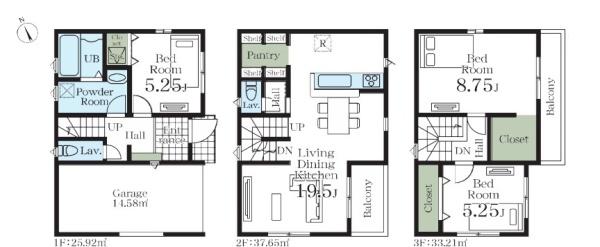新築戸建　金沢区六浦東１丁目第２　２号棟