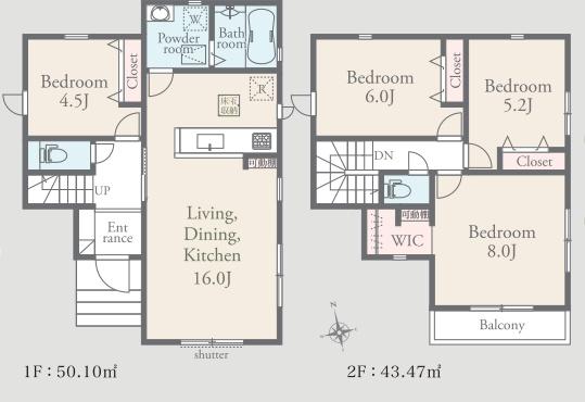 新築戸建　旭区金が谷２丁目　１号棟