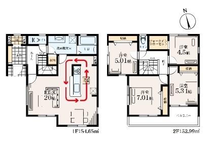 新築戸建　瀬谷区宮沢２丁目　１号棟