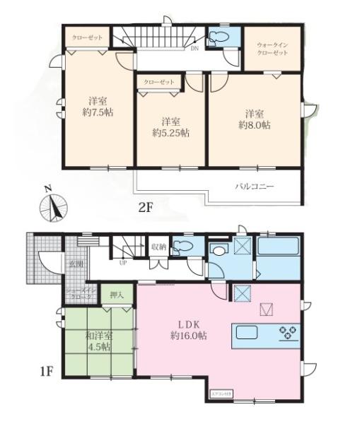 新築戸建 金沢区釜利谷西12期 1号棟