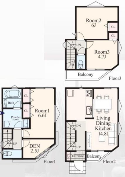新築戸建　保土ヶ谷区明神台　A棟
