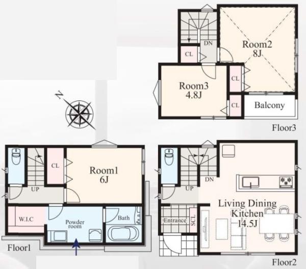 新築戸建　保土ヶ谷区明神台　B棟