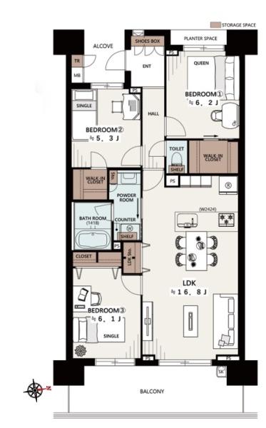 フォートンヒルズＤ棟