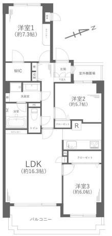 コスモ東戸塚グランパルクＡ棟