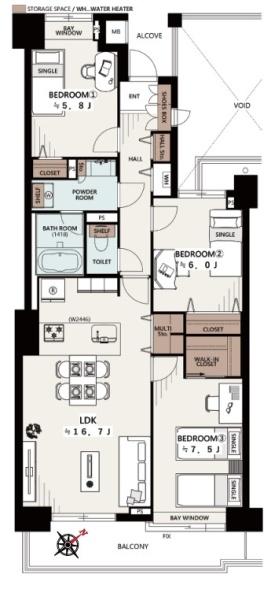 ダイアパレスグランデージ大倉山