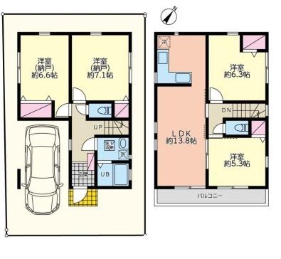 新築戸建　鶴見区上の宮１丁目