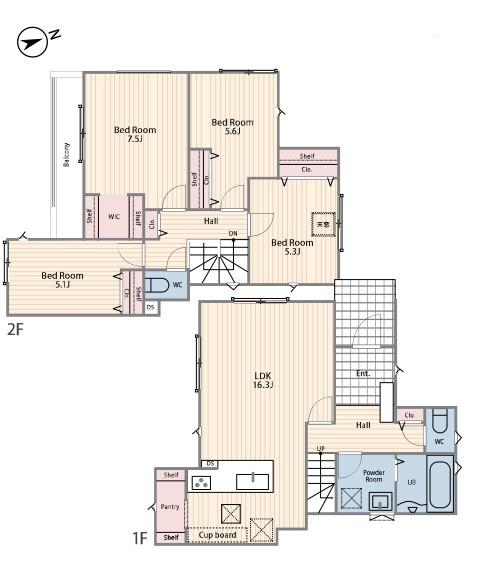 新築戸建 戸塚区汲沢町1期 5号棟