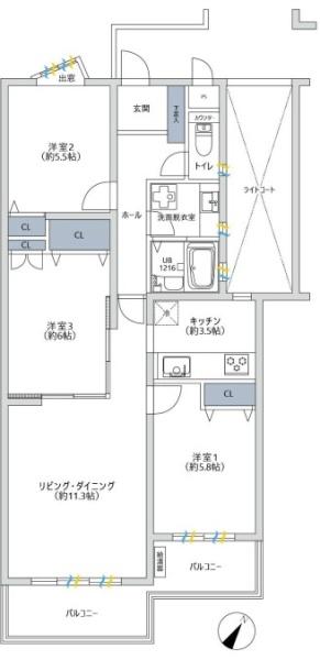 バームハイツ菊名参番館