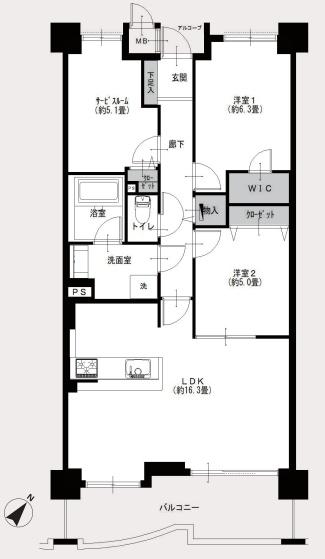 ビーコンヒル能見台ウエストヒルＡ館