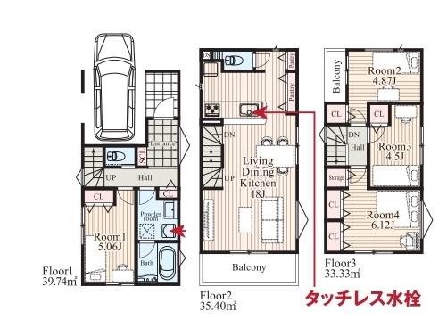 新築戸建　保土ヶ谷区川島町Ⅲ　１号棟