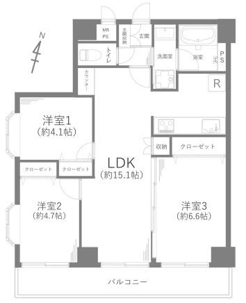 クリオ小机壱番館