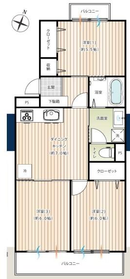 上大岡フラワーマンション６
