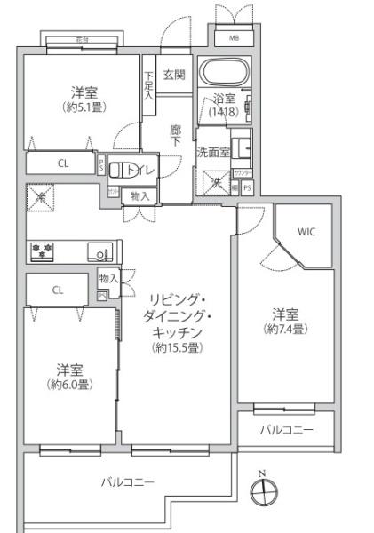 クリオ片倉町八番館