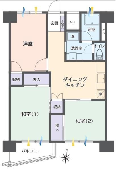 東急ドエル江田ビレジ
