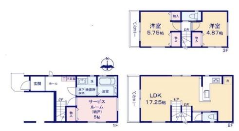 新築戸建　金沢区釜利谷東１丁目　１号棟