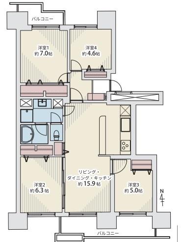 若葉台団地２－２６号棟