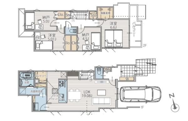 新築戸建　南区平楽Ⅱ　５号棟