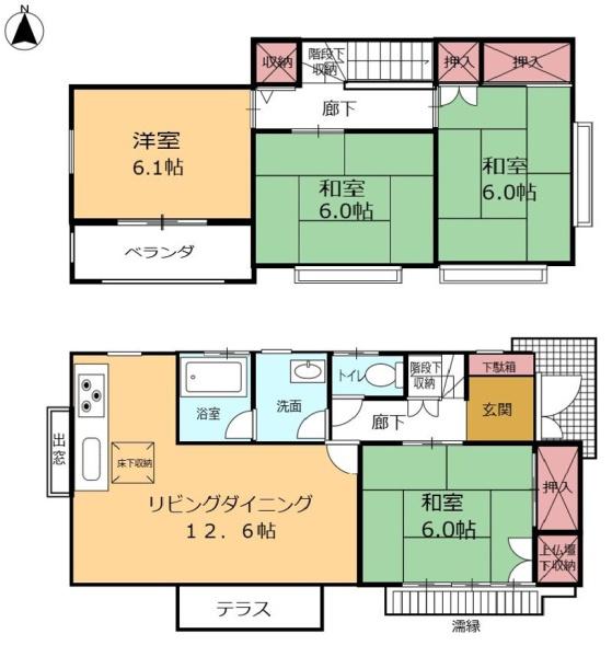 上尾市大字領家の中古一戸建
