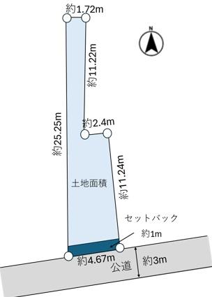 さいたま市北区日進町２丁目の売土地
