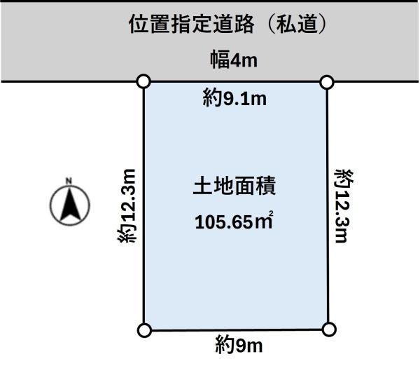 さいたま市北区植竹町１丁目の売土地
